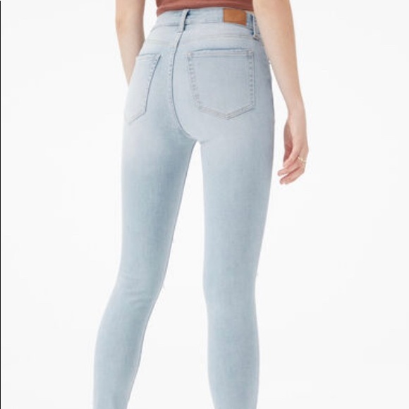 High Rise Skinny Jeggings | Ripped - Picture 2 of 6